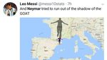 Ronaldo vs Neymar dalam Meme-meme Kocak