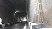 Penampakan Air Merembes di Underpass Bandara Soekarno-Hatta