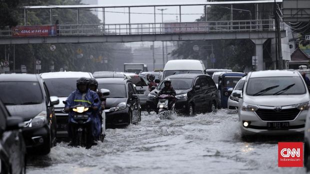 Hujan Deras, Sejumlah Wilayah di Jakarta Tergenang