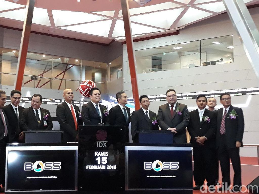 Naik 50%, Saham BOSS Dihentikan Otomatis Naik 50%, Saham BOSS Dihentikan Otomatis