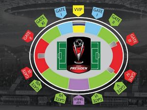 Harga Tiket Termurah Final Piala Presiden: Rp 75 ribu
