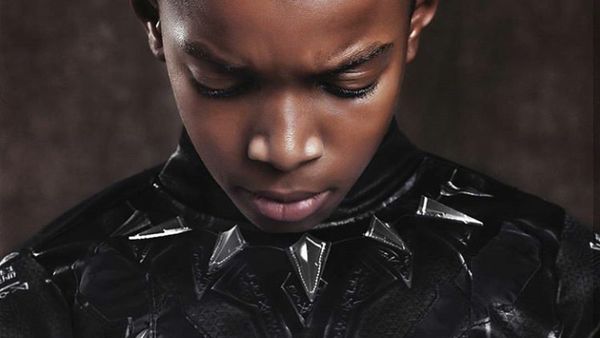 Keren Banget! Saat si Kecil Jadi Tokoh di Film Black Panther