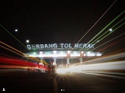 Potret Kecantikan Tol Tangerang-Merak