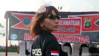Miris! Ini Aksi Roro Fitria dan Pretty Asmara saat Jadi Duta Anti Narkoba
