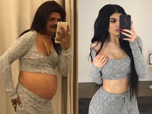 Kocak! Selebgram India Tiru Gaya Kylie Jenner hingga Bieber Jadi Viral
