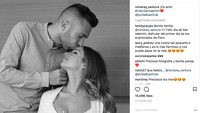 Romarey Ventura, pasangan Jordi Alba, mengucapkan selamat hari Valentine kepada sosok tercintanya tersebut. (Foto: Internet) Romarey Ventura, pasangan Jordi Alba, mengucapkan selamat hari Valentine kepada sosok tercintanya tersebut. (Foto: Internet)