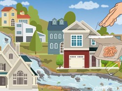 Banjir Sampah di Puncak Bogor