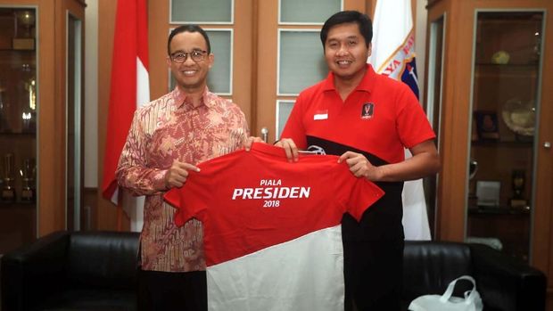 Prediksi Gubernur Anies: Persija Kalahkan Bali United 3-1