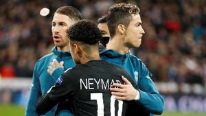 Ronaldo vs Neymar dalam Meme-meme Kocak