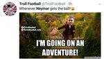 Ronaldo vs Neymar dalam Meme-meme Kocak