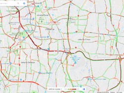 Jelang Long Weekend dan Pascahujan, Jakarta Macet di Mana-mana