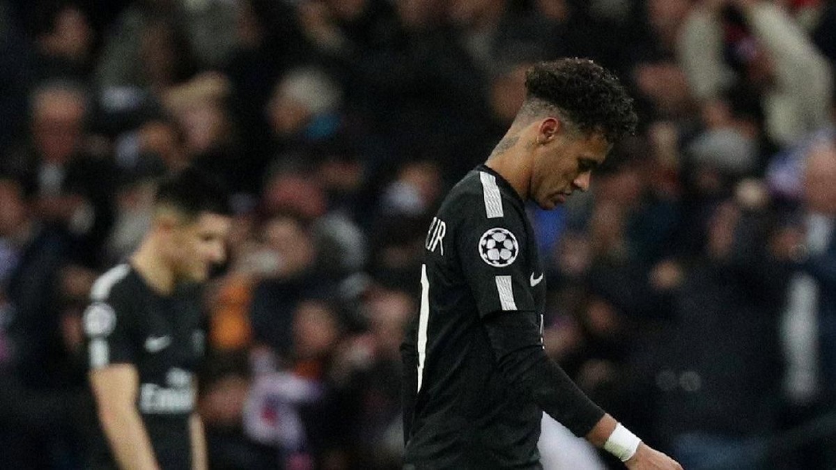 Neymar gagal membawa PSG mengalahkan Real Madrid (Sergio Perez/REUTERS)