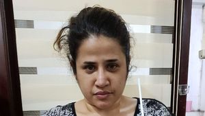 Penampakan Dhawiya Saat Ditangkap dan Deretan Barang Bukti Narkoba