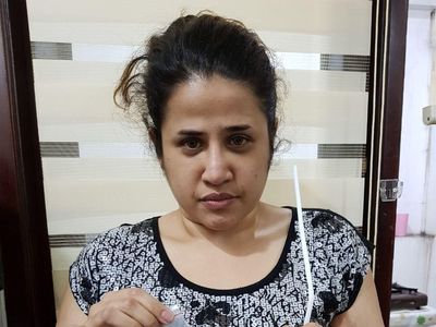 Penampakan Dhawiya Saat Ditangkap dan Deretan Barang Bukti Narkoba