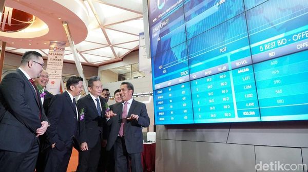 BOSS Catatkan Saham Perdana di BEI