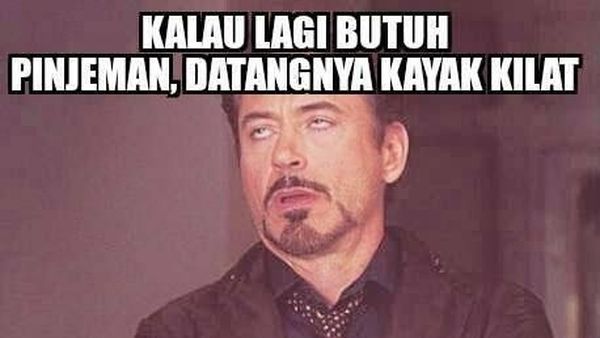 10 Meme Kocak Soal Susahnya Nagih Utang