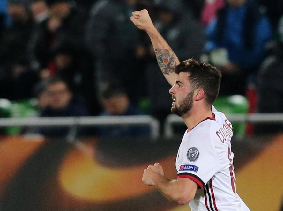 Patrick Cutrone sudah mencetak 13 gol untuk AC Milan pada musim ini (Stoyan Nenov/Reuters)