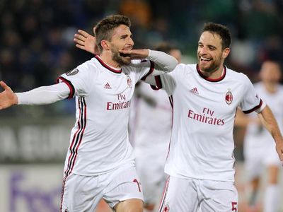 Foto: Milan Menang Telak di Liga Europa