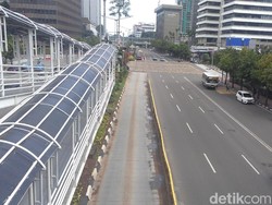 Libur Imlek, Lalin di Jakarta Lengang Pagi Ini