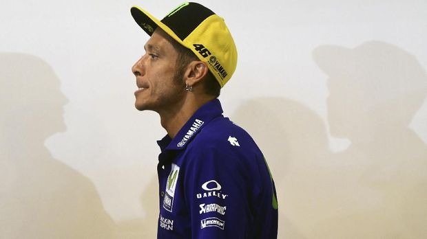 Valentino Rossi kontraknya bersama Movistar Yamaha berakhir usai MotoGP 2018.