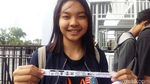 Ekspresi Bahagia The Jakmania yang Berhasil Kantongi Tiket Nonton Final Piala Presiden