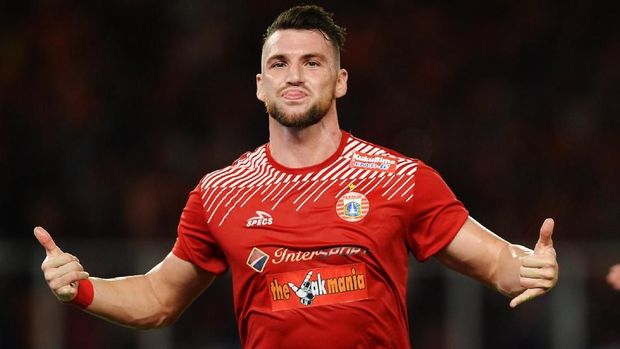 Marko Simic sukses mencetak 11 gol untuk Persija di Piala Presiden 2018.