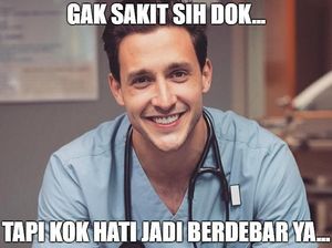 Meme Dokter Cantik dan Tampan yang Bikin Kamu Cepat Sembuh