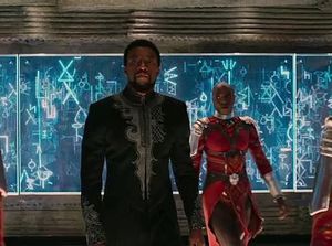 Baju Koko Black Panther Mejeng di Toko Online