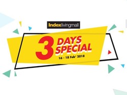 Hanya 3 Hari! Diskon Hoki di Index Living Mall