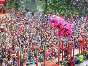 Serunya Rayakan Imlek di Trans Studio Mall Bandung