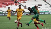 Di babak kedua, keunggulan Sriwijaya FC bertambah ketika pertandingan memasuki menit ke-53. Kembali dari skenario bola mati, bola sepakan Makan Konate sukses disambut Hamka Hamzah dengan sundulan untuk mengubah skor jadi 2-0.