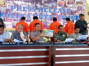 5 Tersangka Pembunuh Orang Utan Terancam 5 Tahun Penjara