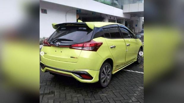Toyota Yaris sudah ada di Jakarta Selatan.