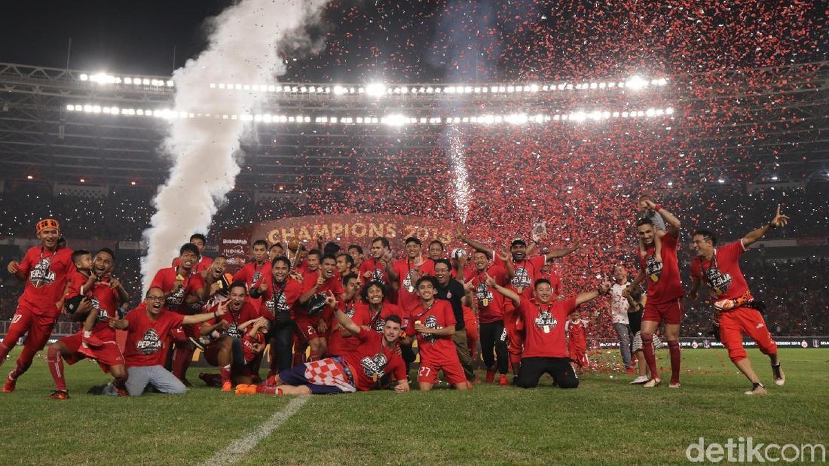 Persija saat menjuarai Piala Presiden 2018 (Foto: Rifkianto Nugroho)