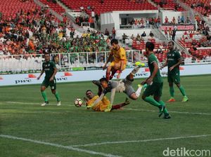 Sriwijaya FC Lumat PSMS untuk Raih Peringkat Ketiga