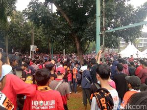 Stadion GBK Jadi Lautan The Jakmania