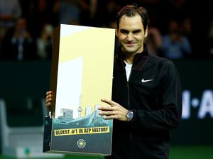 Federer Jadi Petenis Tertua No 1 Dunia Federer Jadi Petenis Tertua No 1 Dunia