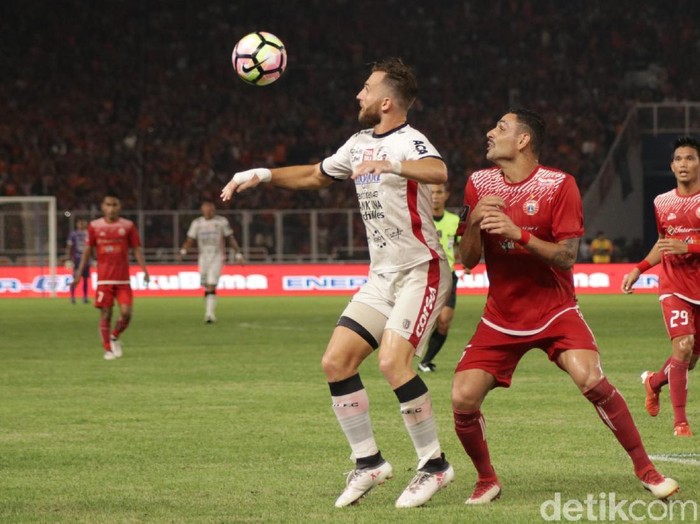 Bali United Kalah dari Persija karena Tak Mampu Keluar dari Tekanan