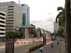 LRT Jabodebek di Rasuna Said Tak Gunakan Beton Eks Monorel