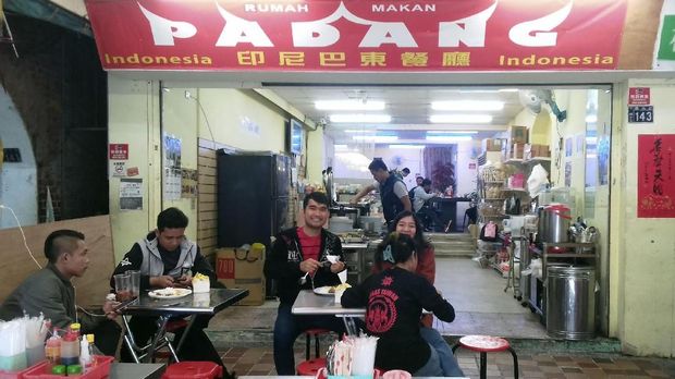Nasi Padang, Pelipur Lara Imlek di Taiwan