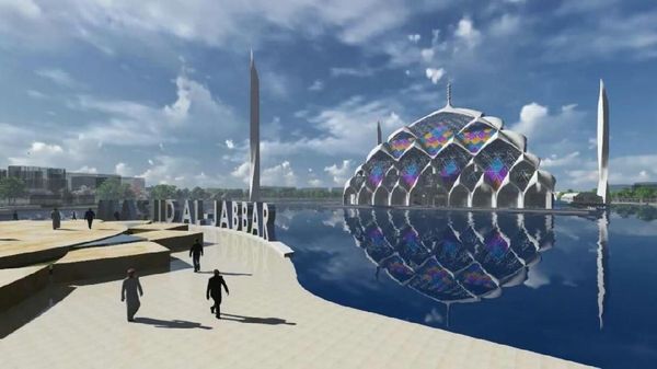 Begini Megahnya Masjid Terapung di Bandung Setelah Berdiri Nanti