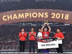 Anies Dicegah, Jokowi Didampingi Wiranto-Imam Nahrawi di Podium