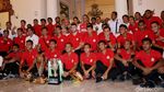 Balai Kota Sambut Sang Juara Piala Presiden