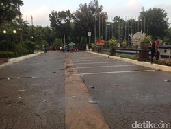 Persija dan Jakmania Tinggalkan Balai Kota, Lalin Dibuka