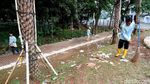 Taman Rusak dan Sampah Bertebaran di GBK yang Bikin Miris