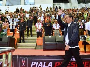 Jokowi Direncanakan Hadir di Final Leg Kedua Piala Presiden 2019
