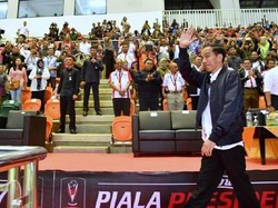 Jokowi Direncanakan Hadir di Final Leg Kedua Piala Presiden 2019