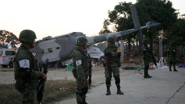 Heli Jatuh yang Ditumpangi Menteri Meksiko dan Tewaskan 13 Orang
