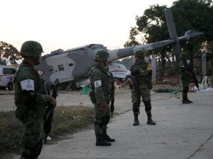 Heli Jatuh yang Ditumpangi Menteri Meksiko dan Tewaskan 13 Orang Heli Jatuh yang Ditumpangi Menteri Meksiko dan Tewaskan 13 Orang