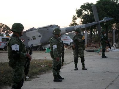 Heli Jatuh yang Ditumpangi Menteri Meksiko dan Tewaskan 13 Orang